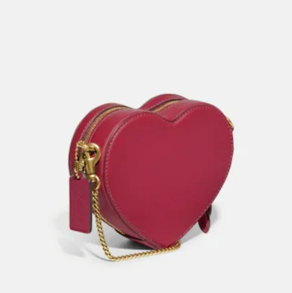 COACH RED HEART CROSSBODY 14 MINI PURSE❗️WITH VIDEO❗️BESTSELLER❗️❤️ - Picture 3 of 9